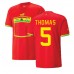 Cheap Ghana Thomas Partey #5 Away Football Shirt World Cup 2022 Short Sleeve
